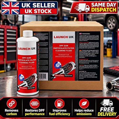 Launch dpf cleaning fluid - cleaning,