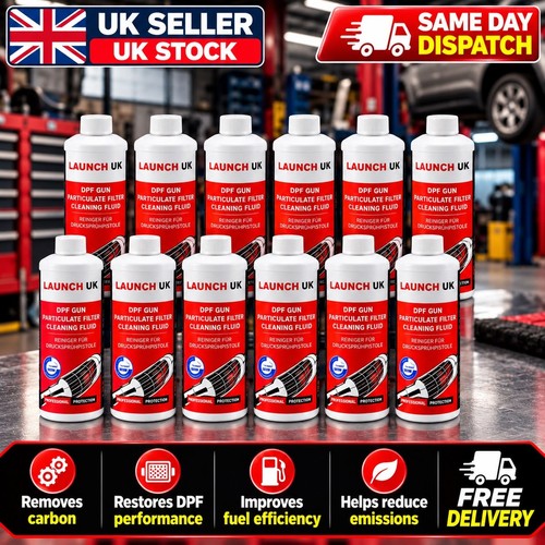 12x launch dpf cleaning fluid - 12x,