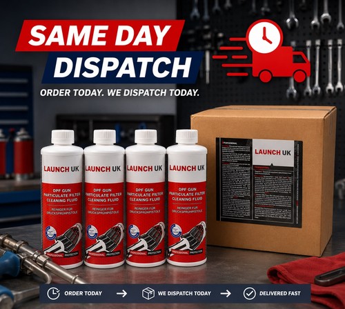 Launch dpf cleaning - 4x,
