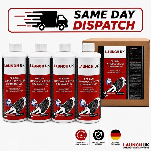 Launch dpf cleaning fluid - 4x,